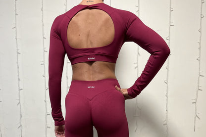 REFINED Long Sleeve Open Back